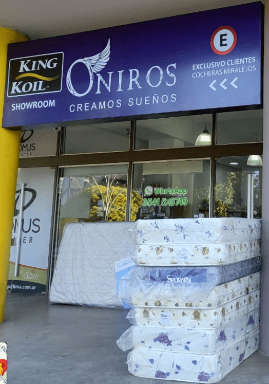 COLCHONERIA ONIROS EN VILLA CARLOS PAZ